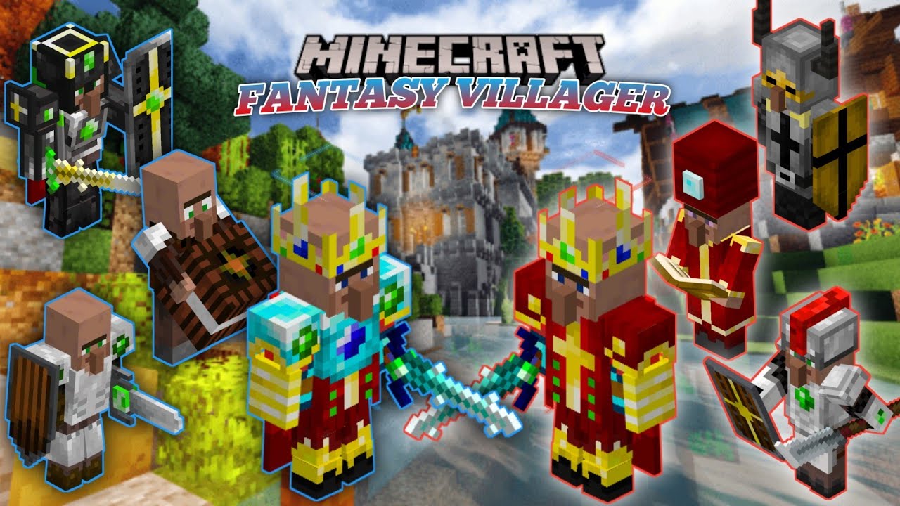 Fantasy Villagers Addon-minecraft-pe