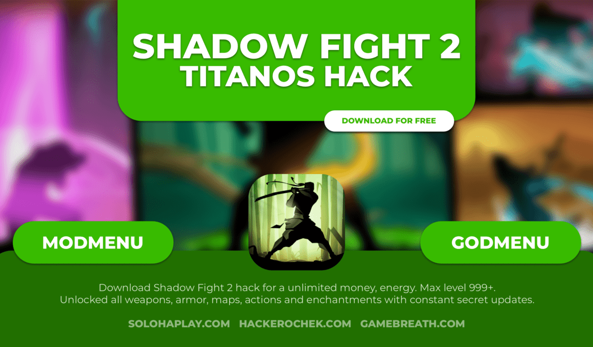 shadow fight 2 titan mod menu